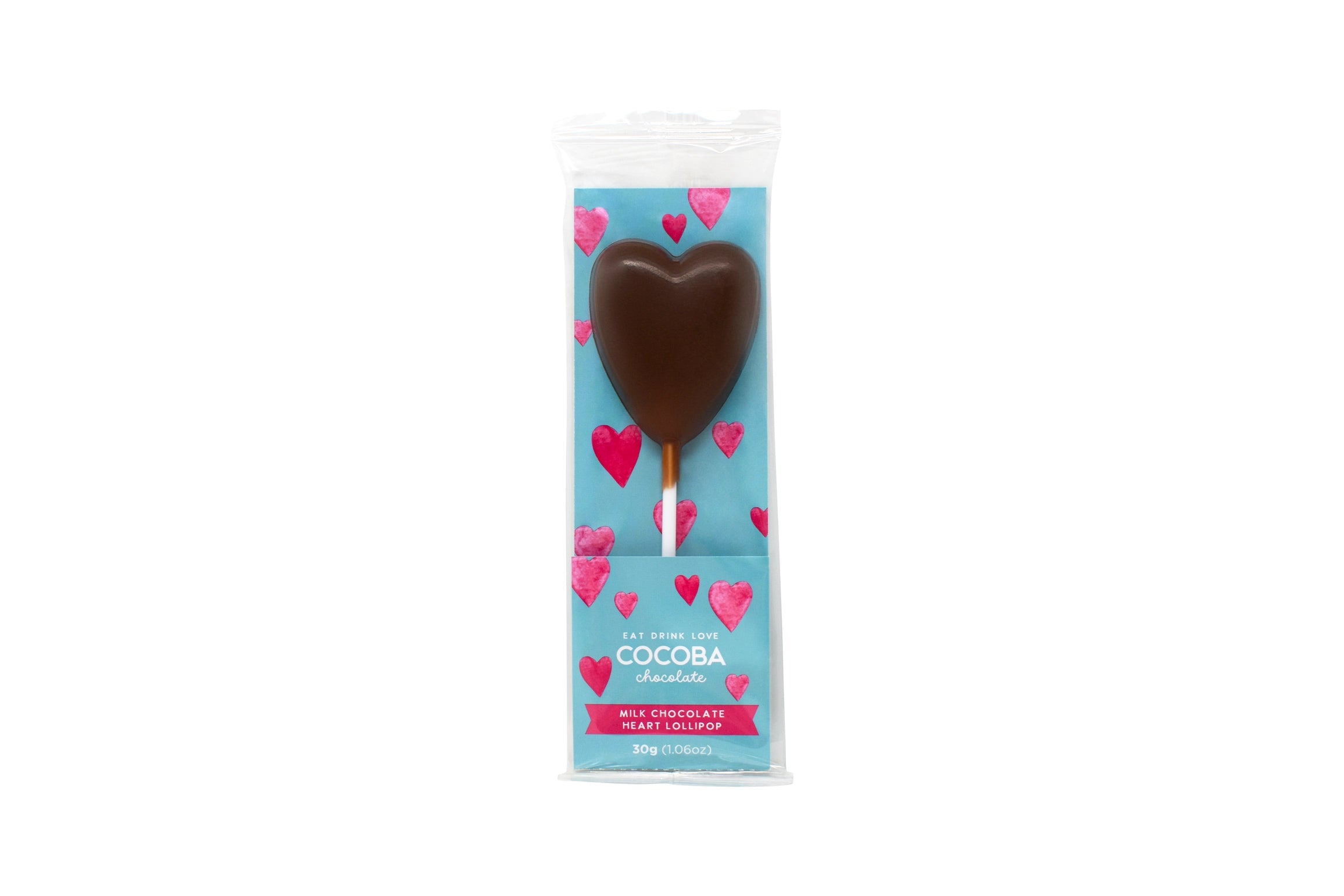 Milk Chocolate Heart Lollipop