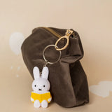 Miffy with Book Keyring - Yellow - 6cm
