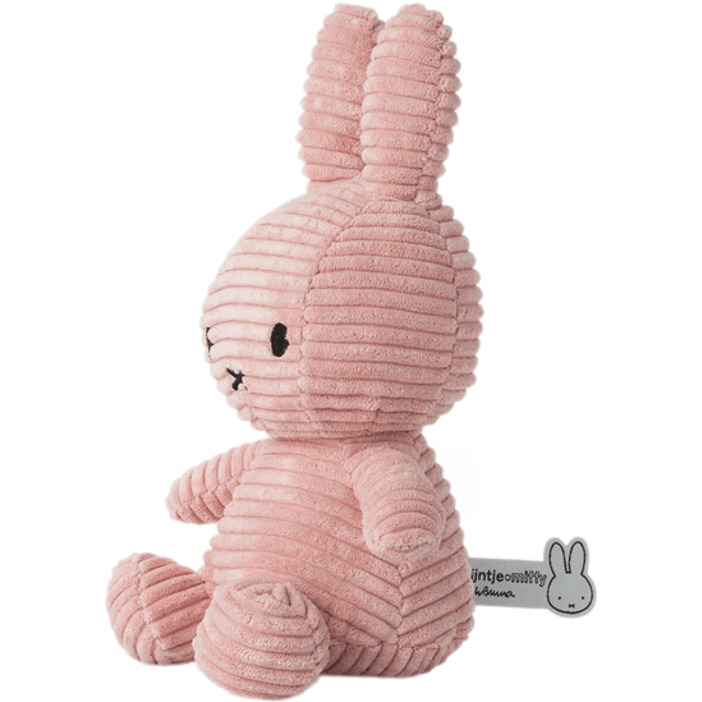 Pink Miffy Corduroy Soft Toy