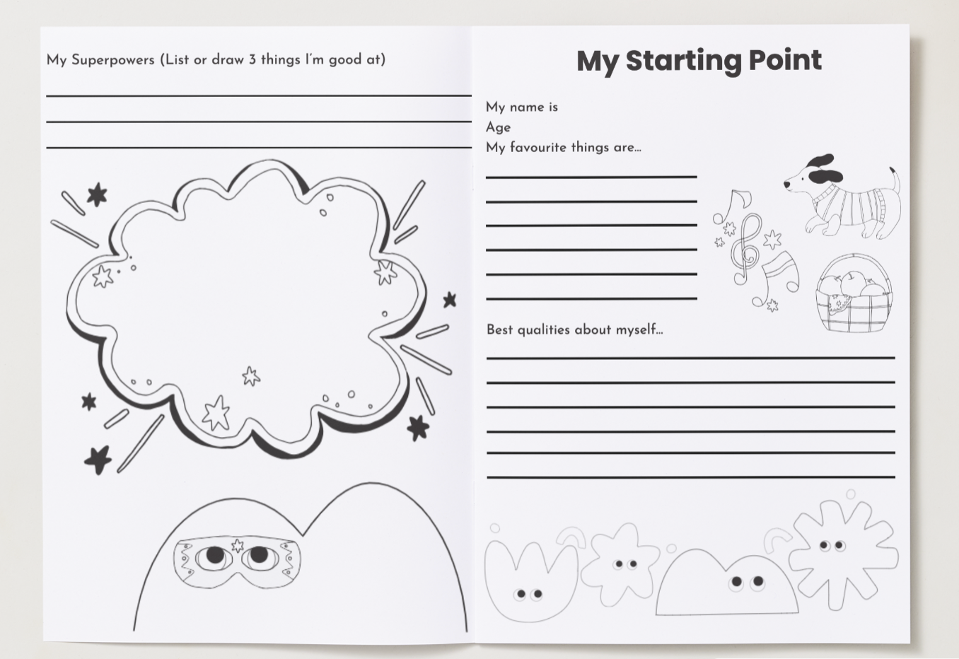 Big Heart Activity Journal (Reading Rebels 8 - 11)